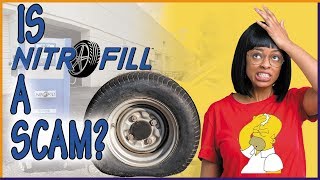 Is Nitrofill A Scam Should You Pay For Nitrogen in Your Tires [upl. by Theurich]