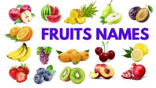 Fruit name in English  Learn Fruit name with pictures  Fruit name [upl. by Reizarf]