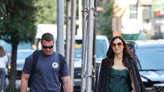 Famke Janssen Enjoys a Smoothie in New York City [upl. by Waylon]