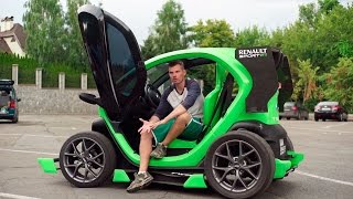 Обзор электрокара Twizy Sport [upl. by Tinor735]