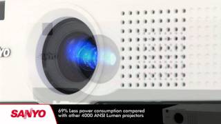 Sanyo PLC XU4000 Projector [upl. by Stillmann]