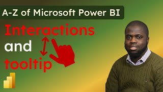 Interactions and tooltip in Power BI [upl. by Mungam]