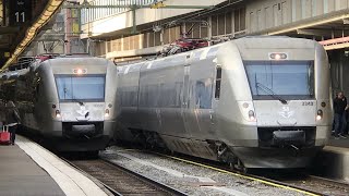 SJ SnabbtaÌŠg och SJ Regional vid Stockholm Central [upl. by Eila106]