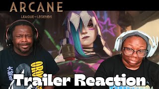 Arcane Season 2  Official Trailer  Reaction [upl. by Grantley202]