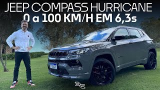 Um Compass VOADOR por R 267k Chegada do motor Hurricane de 272 cv INJETA ÂNIMO no SUV da Jeep [upl. by Lorry110]