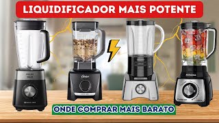 Qual o LIQUIDIFICADOR mais POTENTE de 2024 Onde Comprar Mais BARATO [upl. by Jeritah916]