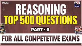 DAY 8  REASONING GOOD LUCK SESSION [upl. by Carlson]