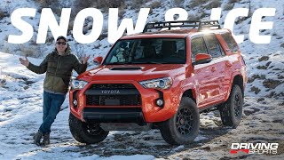 2023 Toyota 4Runner TRD PRO Snow and Ice OffRoad Test [upl. by Jarrow]