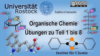 Organische Chemie Übungen zu Teil 1 bis 8 [upl. by Arval417]