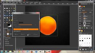 Gimp Shiny Orb Tutorial and Logo [upl. by Lee]