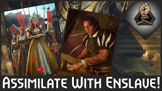 Assimilate Tactics Is Still Amazing Gwent Nilfgaard Enslave Deck [upl. by Ssur]