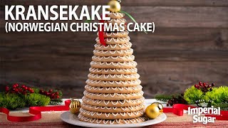 How to Make Kransekake Norwegian Christmas Cake [upl. by Cahilly247]