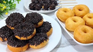 CARA MUDAH DAN CEPAT MEMBUAT DONAT ‼️ Resep donat empuk dan lembut [upl. by Aramas424]