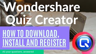 How to download install and register Wondershare Quiz Creator Full Version 2020 [upl. by Irual]