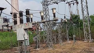 11KV to 33KV Switch Yard explained with Surge Arrestor Circuit breaker Electrical Engineering [upl. by Kubiak]