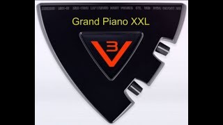 V3Sound Grand Piano XXL  Piano Demo all playing no talking [upl. by Akimyt]