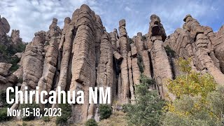 Chiricahua National Monument  Nov 1518 2023 [upl. by Tocci804]