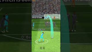 David Beckham free kick goals efootballshorts viralyoutubeshortsdavidbeckham [upl. by Naud566]