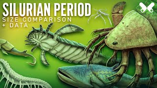 SILURIAN PERIOD animals size comparison and data [upl. by Enajharas]