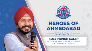 Kuldipsingh Kaler at the Heroes of Ahmedabad  Season 2 by Divyapath Campus [upl. by Ojyram]