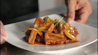 Tofu in agrodolce dalla Cina [upl. by Eenert935]