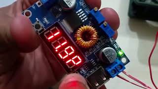 1 2 V to 32 v Step Down Module with Digital Voltmeter Ammeter testing with Practical [upl. by Lamrert]