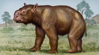 Diprotodon  Enciclopedia sobre Dinosaurios [upl. by Akiem]