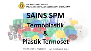 Termoplastik amp Plastik Termoset [upl. by Amri]