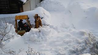 福井の大雪 ２月９日 あわら市 除雪作業 [upl. by Omora389]