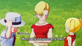 DBZ Kakarot Android 18 Asked Why She Married Krillin [upl. by Nelly572]