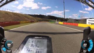 Spa Francorchamps 1238 lap on a bicycle [upl. by Crespi]