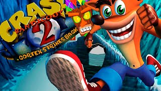 A Trip Down Memory Lane Crash Bandicoot 2 Cortex Strikes Back PS1 [upl. by Ynabe]