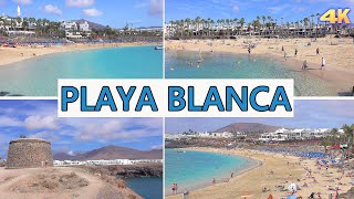 PLAYA BLANCA  LANZAROTE 4K [upl. by Phares547]