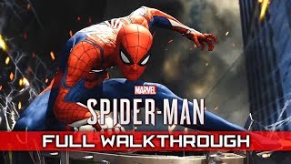 SPIDERMAN PS4 – Full Gameplay Walkthrough  No Commentary 【1080p HD  Full Game】 [upl. by Yettie]