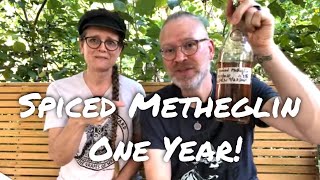 Spiced Metheglin One Year Tasting  Best or Worst Mead Ever [upl. by Lanrev434]