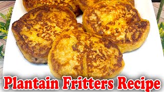 Salvadoran Plantain Fritters Recipe  Irresistible Sweet and Savory Delight [upl. by Buseck]