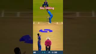 Hitting RC 24 sky rc24 youtubeshorts rc24cricket [upl. by Bang]