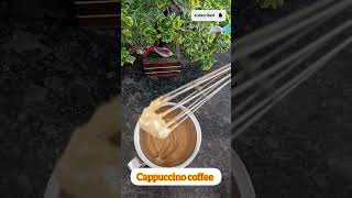 HOT COFFEE RECIPE  cappuccino at home [upl. by Baldridge]