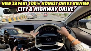 Driving Tata Safari Facelift 2024 at Full Throttle 🚀  अभी भी व्ही Problem [upl. by Cyrill]