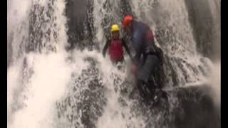 Stag Party Ideas Canyoning with Adventure Britain [upl. by Ecaidnac]