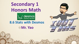 S1H86 Stats with Desmos 2324 [upl. by Naira]