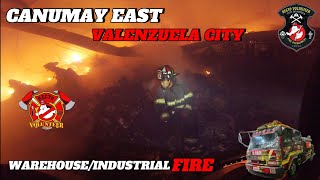 FIRE ALARM 1070 CANUMAY EAST VALENZUELA CITY  4TH ALARM  1062024 [upl. by Syhr503]