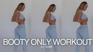 BOOTY ISOLATION WORKOUT  at home follow along [upl. by Odrarebe230]