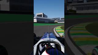 Rubens Barrichello going fast with Williams FW33 at Interlagos [upl. by Ecinue]