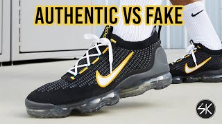 Nike Vapormax 2021 REAL VS FAKE [upl. by Silsbye995]