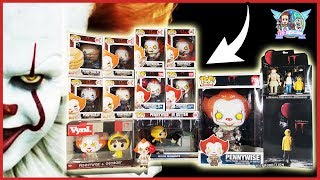 MA COLLECTION PENNYWISE quotITquot 2019 🎈 FUNKO amp NECA [upl. by Enilorac]