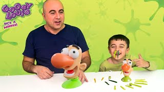 Hilarious Family Fun Gooey Louie Game Unboxing amp Playthrough [upl. by Kcor]