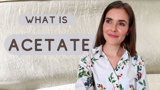 WHAT IS ACETATE  S2E7  Fibers and Fabrics  Beate Myburgh [upl. by Richy]