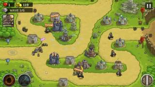 Kingdom Rush  Ruins Of Acaroth  Heroic  Veteran Hard [upl. by Yrhcaz]