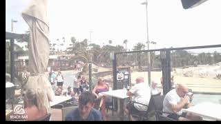 Webcam Lanzarote  Live Stream from the Beachbar in Costa Teguise [upl. by Zennas]